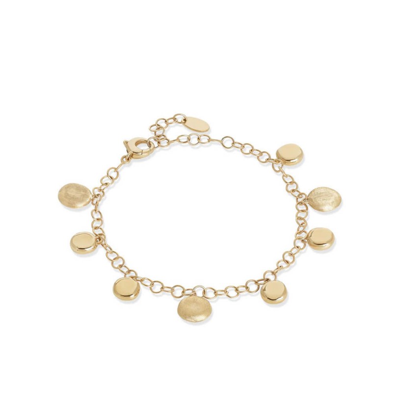 Gold Jaipur Disk Bracelet