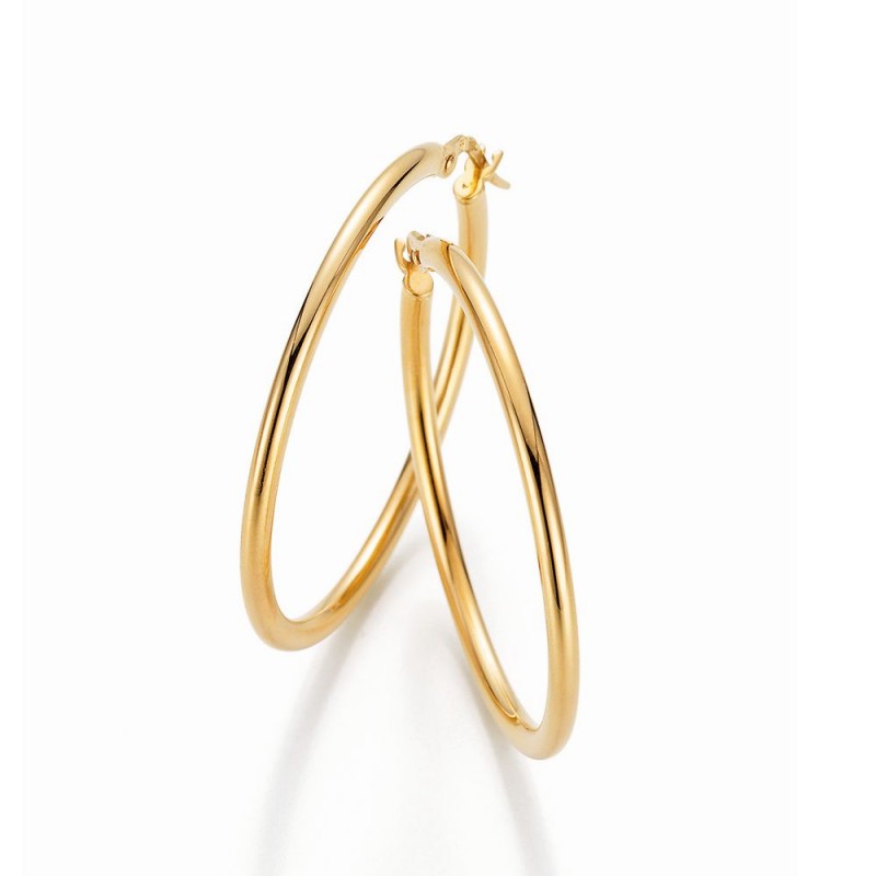 Gold Hoop Earrings