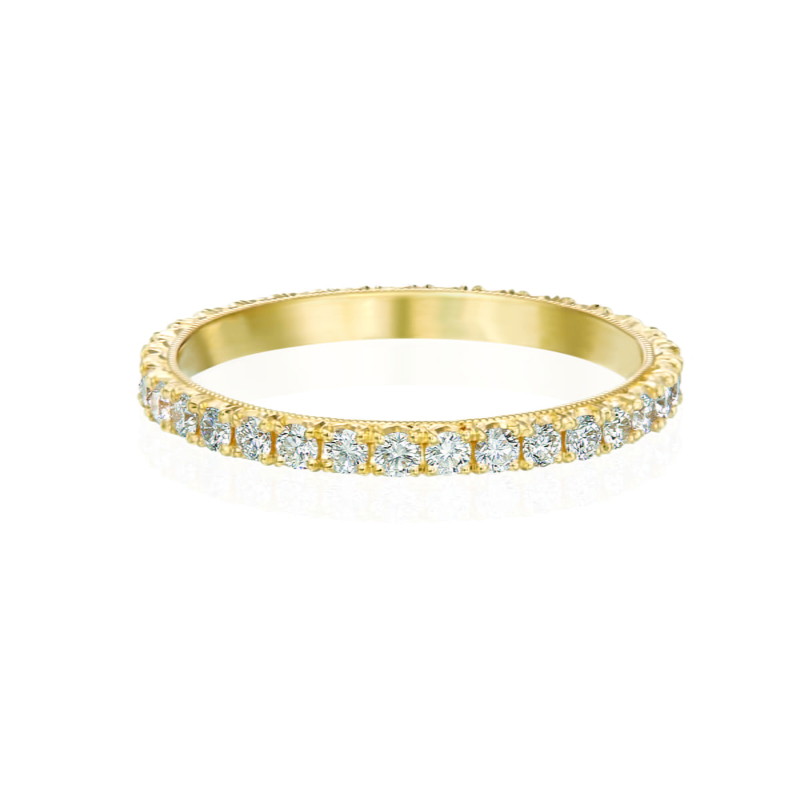 Roslyn Collection Classic Diamond Eternity Band Ring - RBD17137